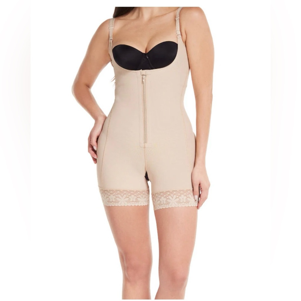 ❤️ Diane Faja Colombiana Womens M Medium  Tummy Control Shapewear Liposuction
